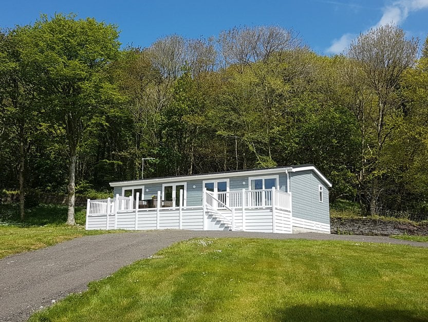 Bridewell lodge exterior at Llwyngwair