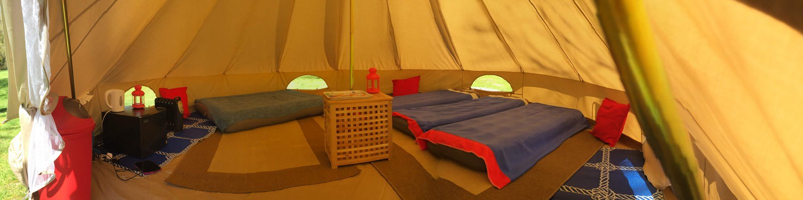 Bell Tent internal pic